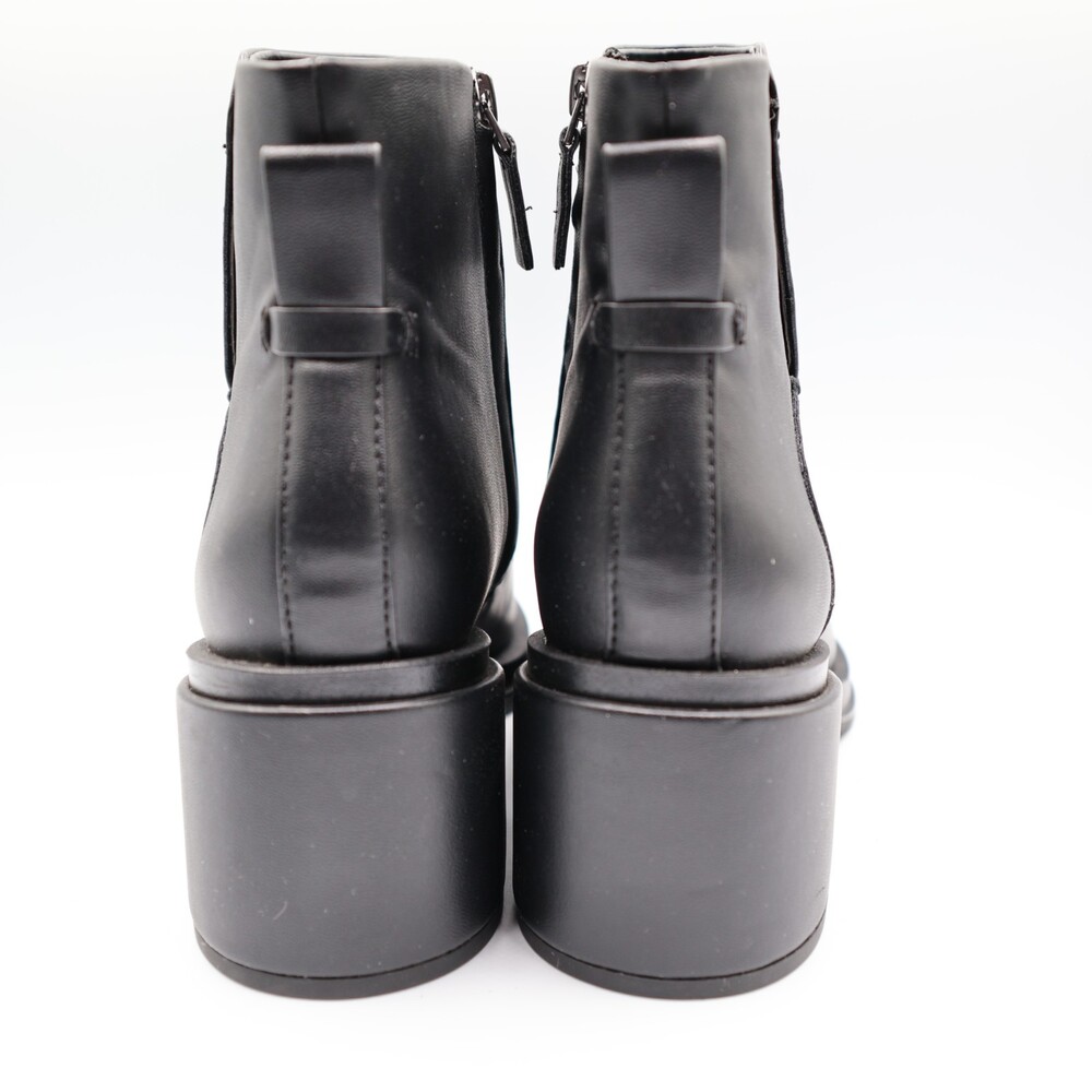 Franco Sarto Doren Ankle Boots, Women's Size 9 M, Black Chic Stylish Almond Toe - Picture 5 of 12